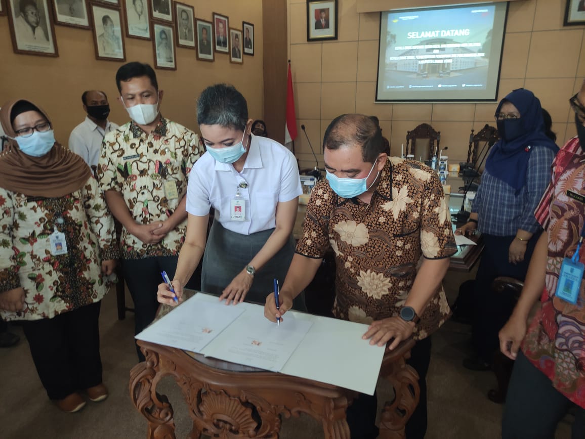 Dinas Koperasi UKM Kota Salatiga Jalin Kerjasama B2P3KS Yogyakarta