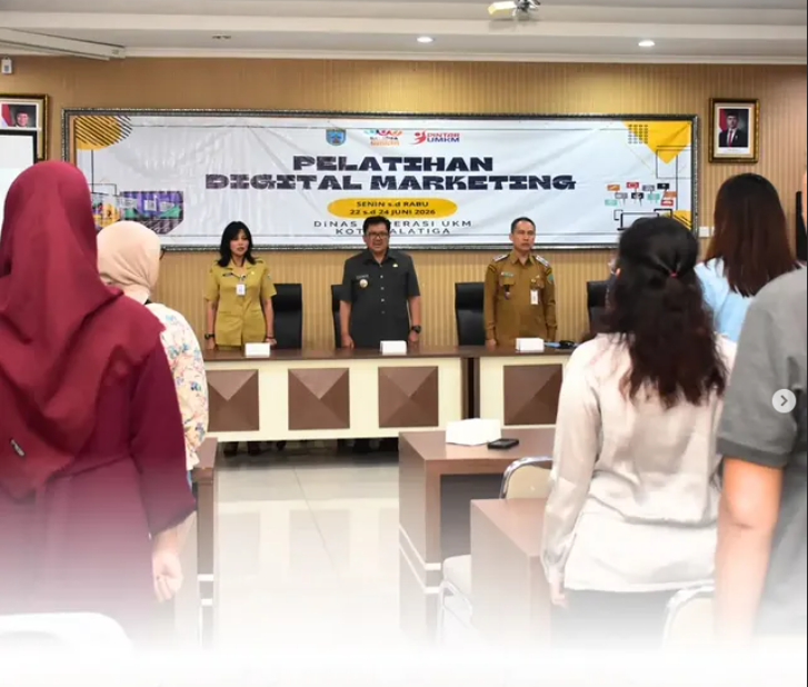Pelatihan Digitalisasi Marketing, Wali Kota  Dukung Penuh UMKM Kuasai Pasar Digital